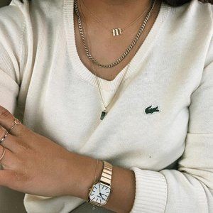 Lacoste Cream Sweater